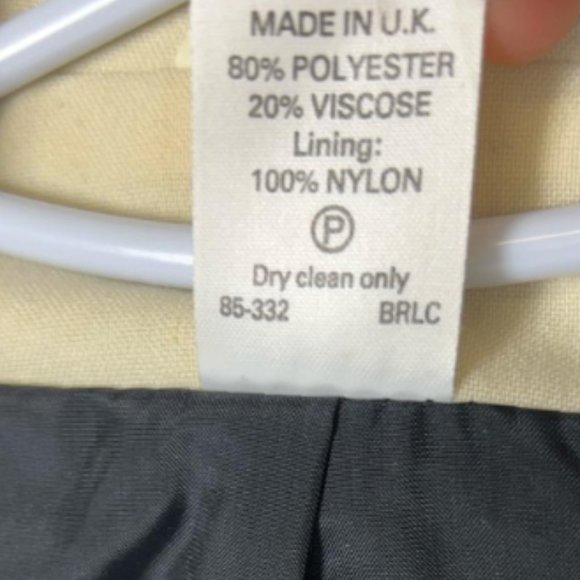 Blue Etam Blazer, Size 10, Vintage, Great Condition, Made in U.K - Picture 5 of 8